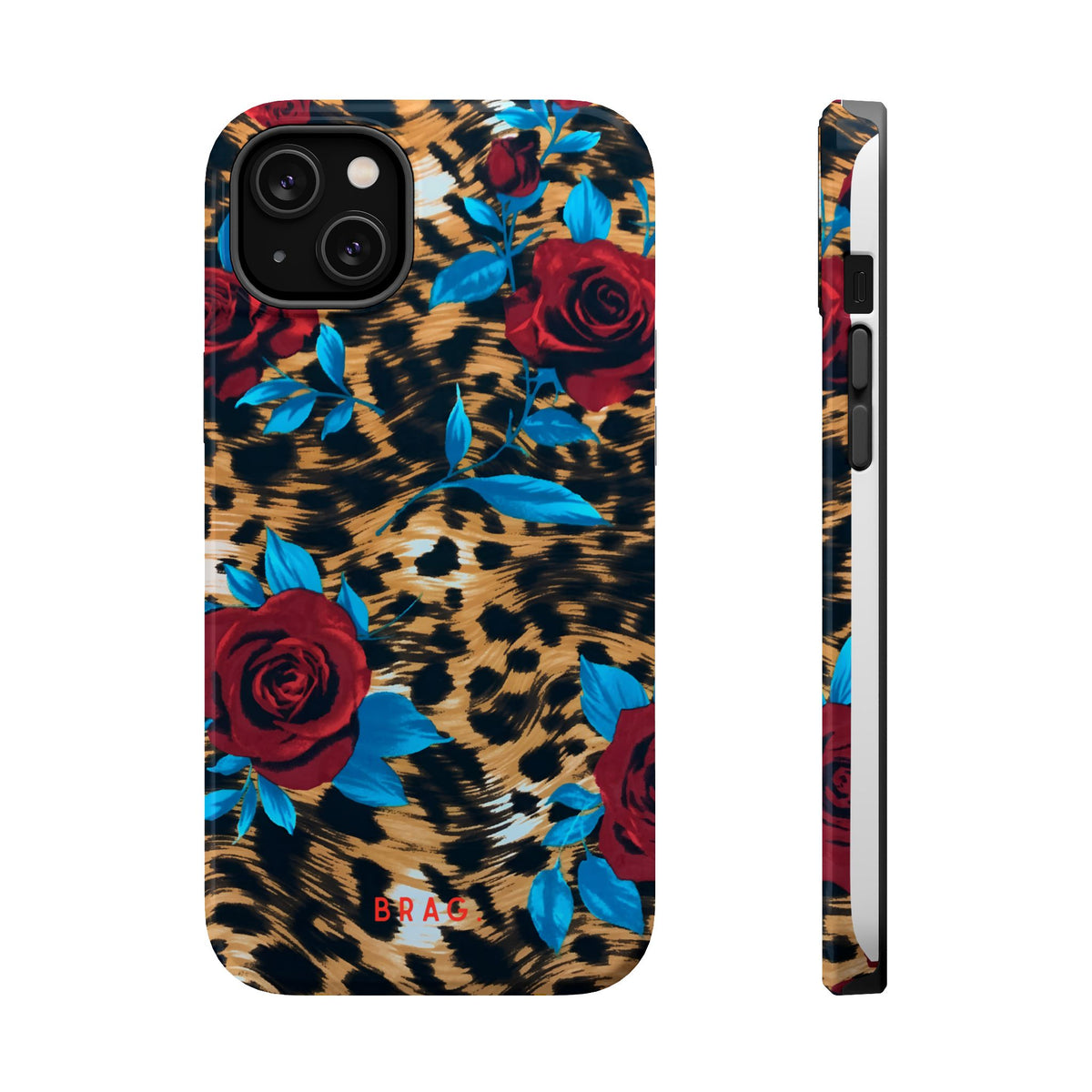 Wild Rose Magnetic Impact-Resistant Phone Case