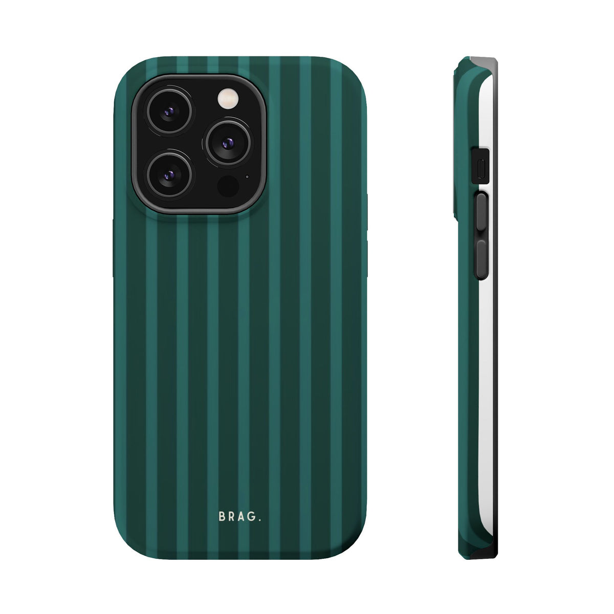 Forest Stripe Magnetic Impact-Resistant Phone Case