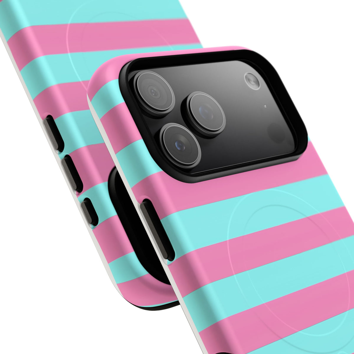 Taffy Stripe MagSafe Tough Phone Case — Magnetic Protective Cover