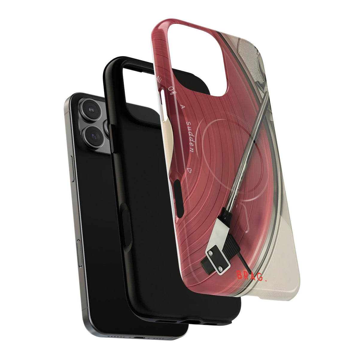 Vinyl Hour MagSafe Tough Phone Case — Magnetic Protective Cover