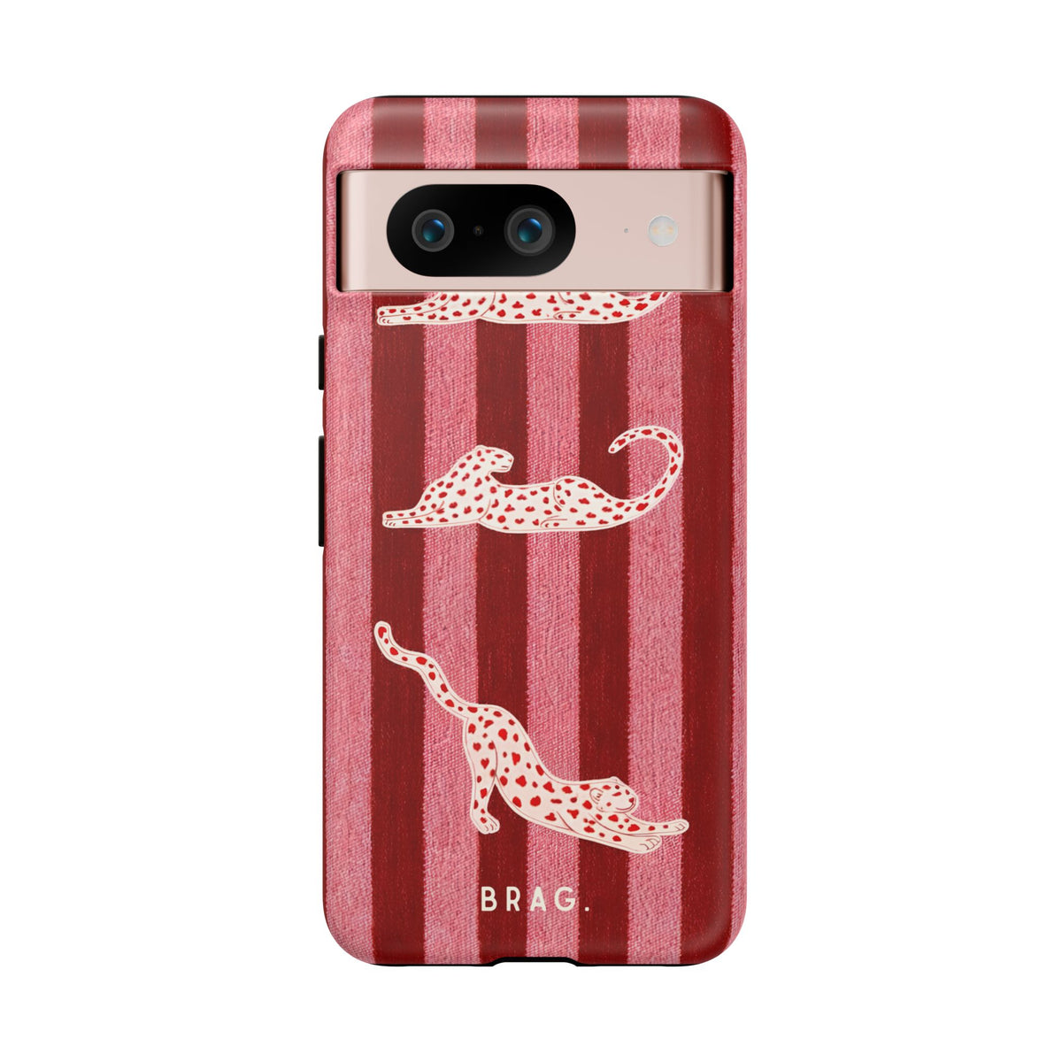 Pink Safari Tough Phone Case – Shockproof Protective iPhone Cover