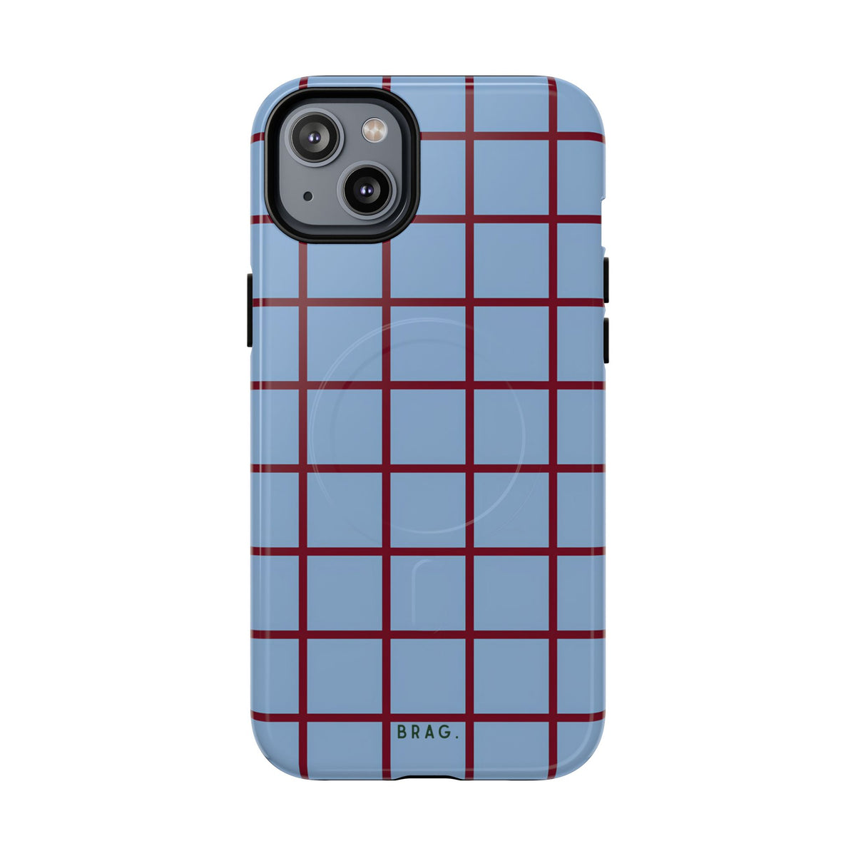 Checkerboard Romance MagSafe Tough Phone Case — Magnetic Protective Cover