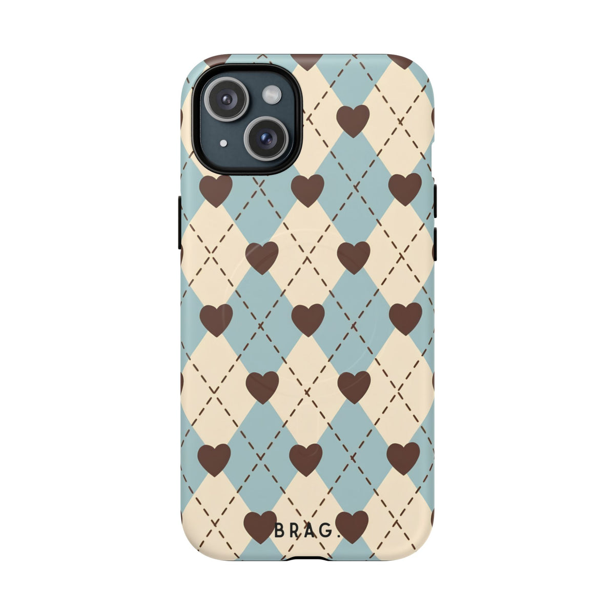 Sweetheart Plaid MagSafe Tough Phone Case — Magnetic Protective Cover