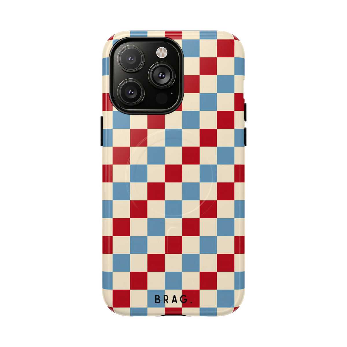 Riviera Tiles MagSafe Tough Phone Case — Magnetic Protective Cover