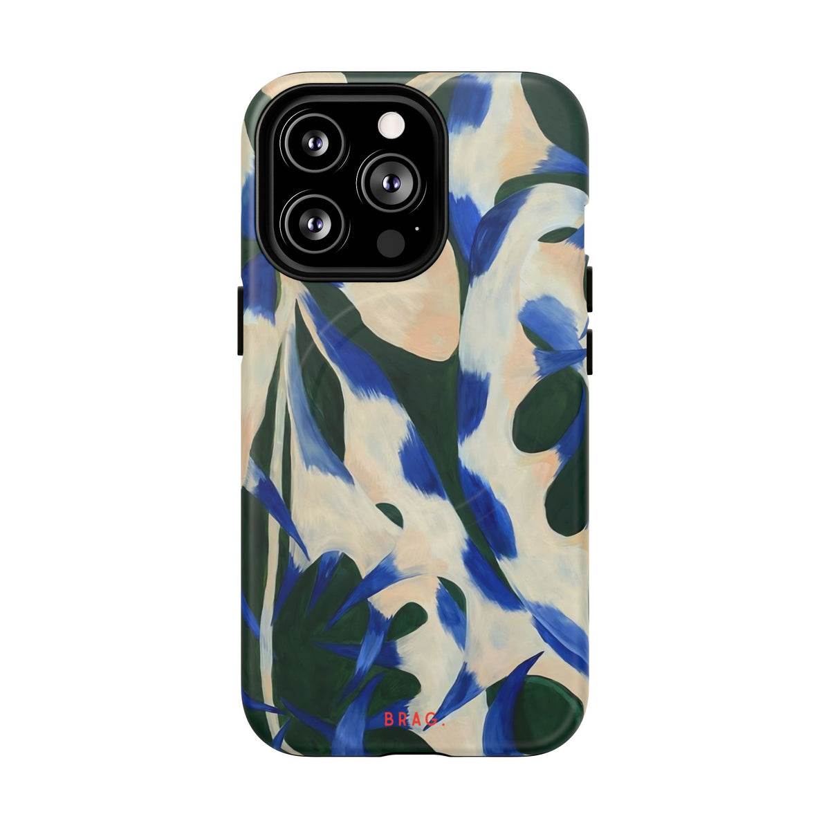Blue Garden MagSafe Tough Phone Case — Magnetic Protective Cover