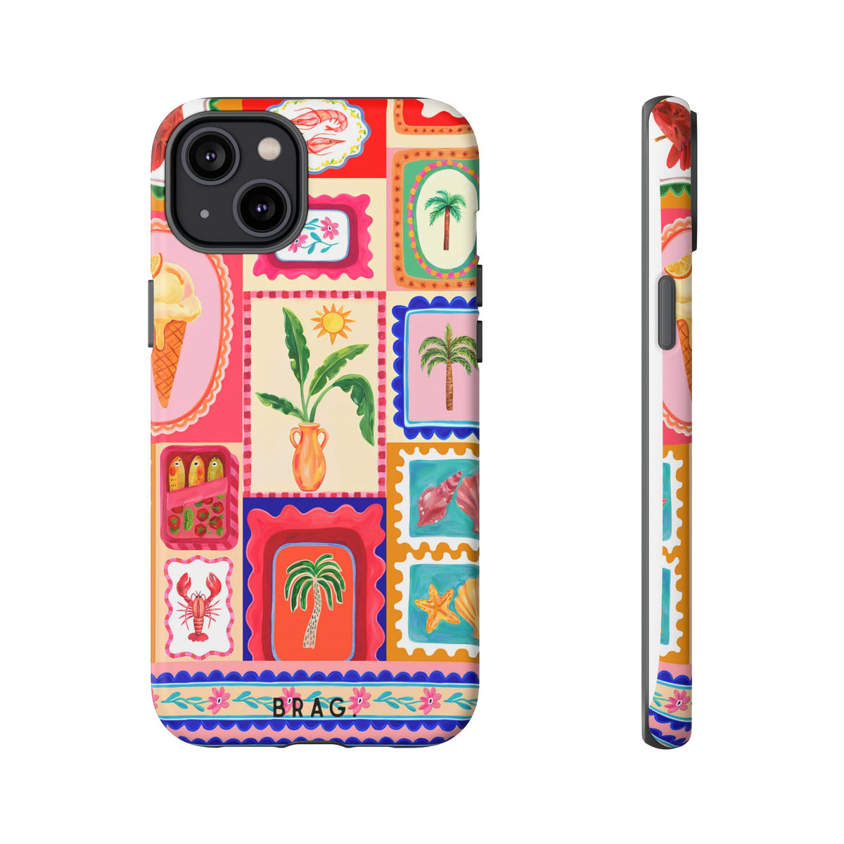 Postcard Tough Phone Case – Shockproof Protective iPhone Cover