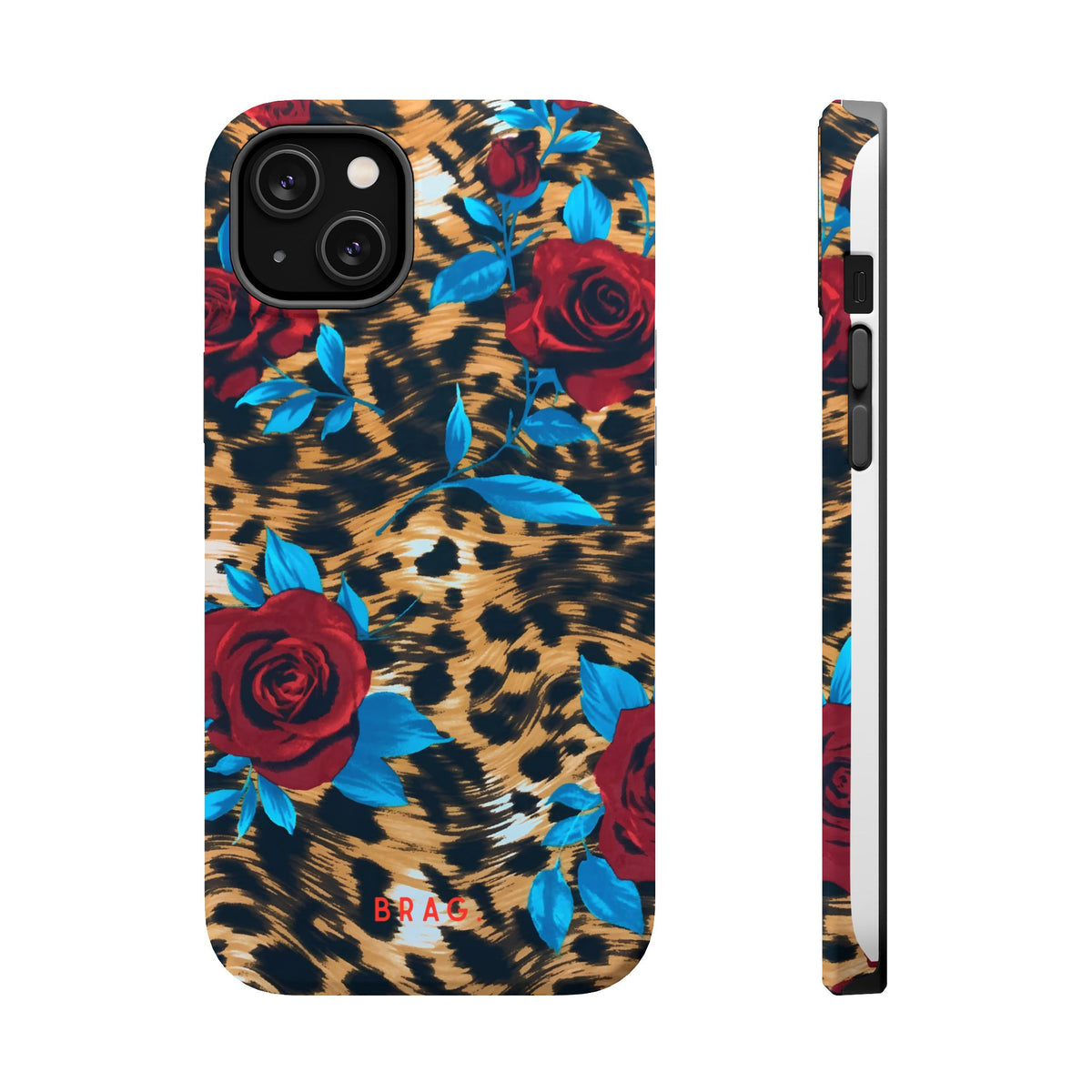 Wild Rose Magnetic Impact-Resistant Phone Case