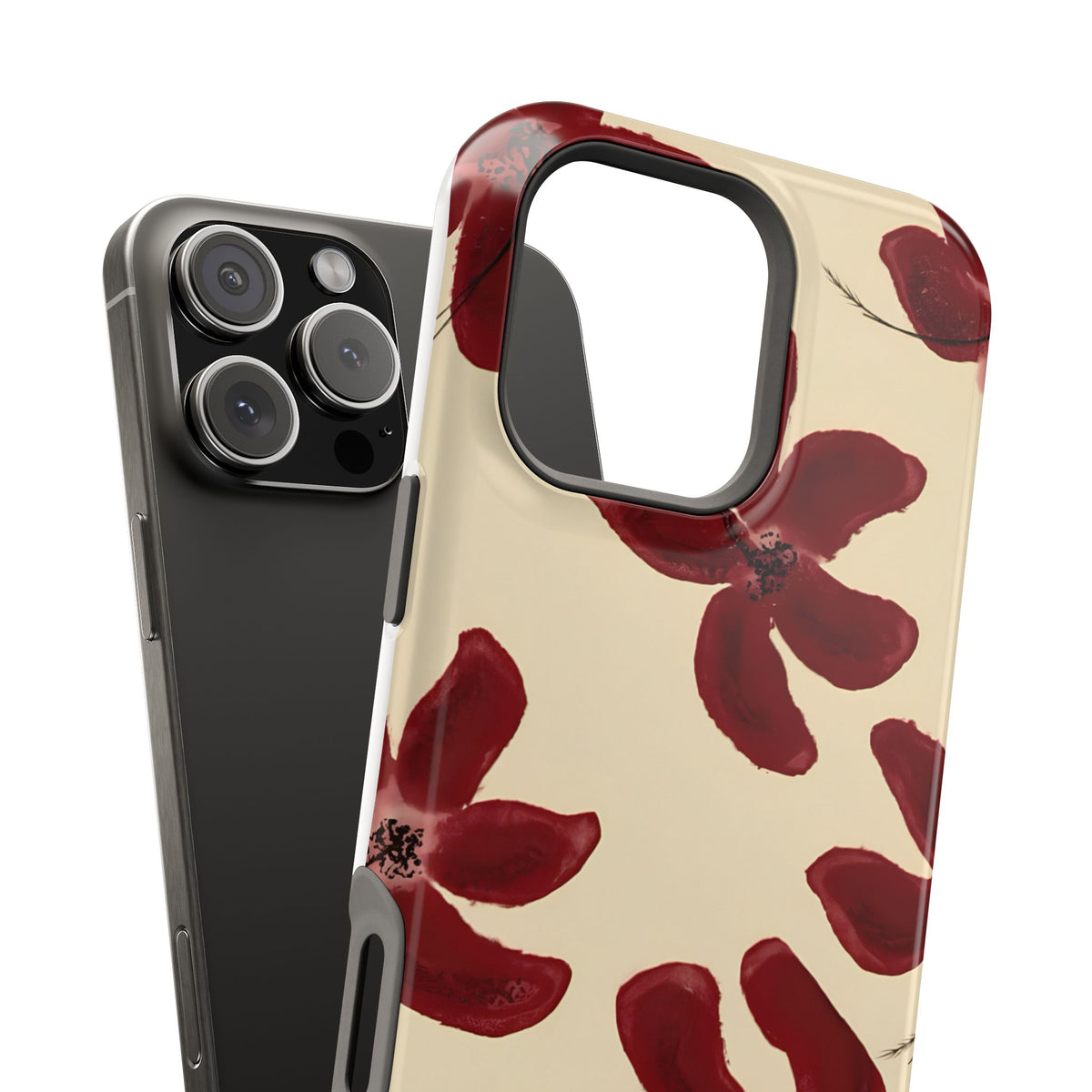 Cherry Bloom Magnetic Impact-Resistant Phone Case