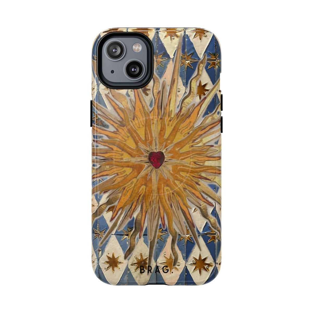 Fortune Heart MagSafe Tough Phone Case — Magnetic Protective Cover