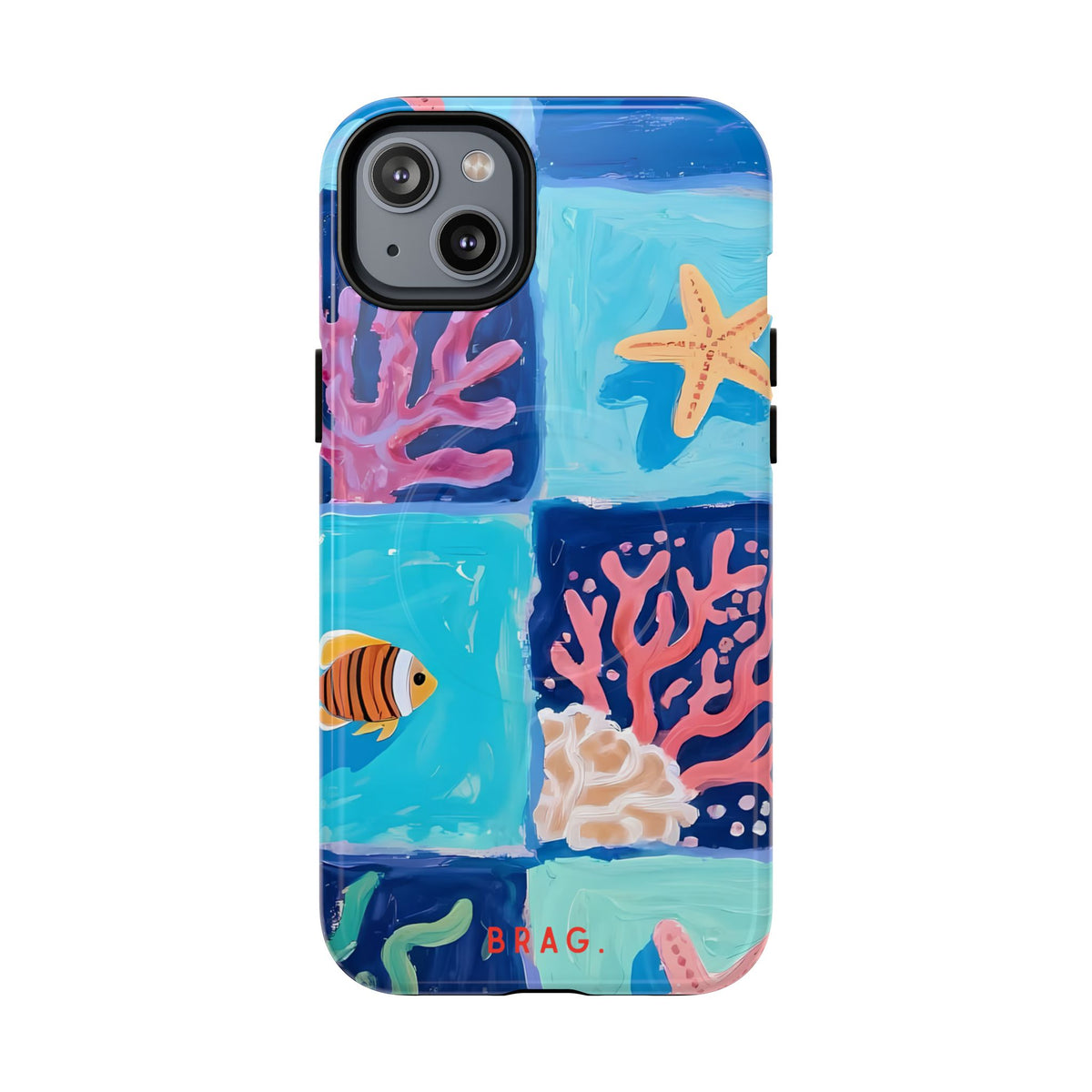 Coral Bay MagSafe Tough Phone Case — Magnetic Protective Cover