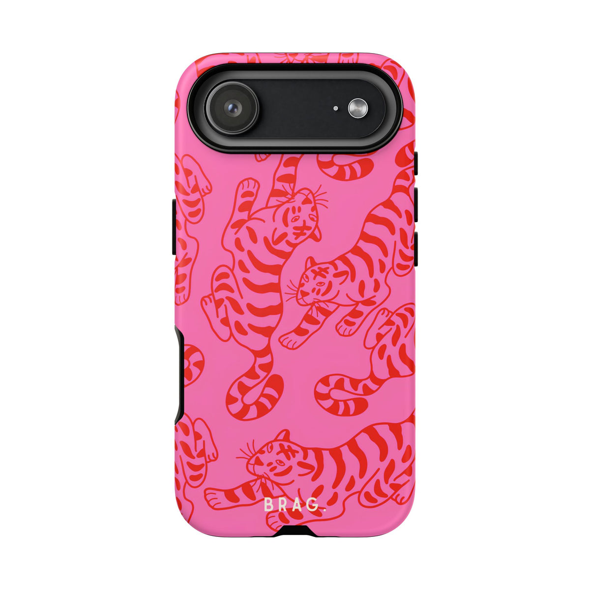 Tiger Lily Tough Phone Case – Shockproof Protective iPhone Cover