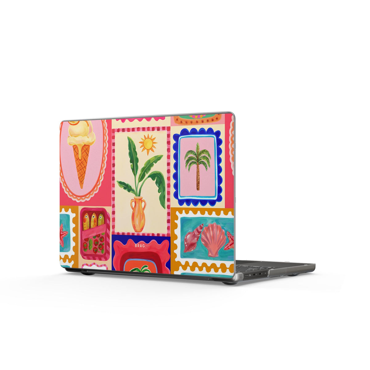 Postcard Matte MacBook Case — Slim Protective Laptop Cover