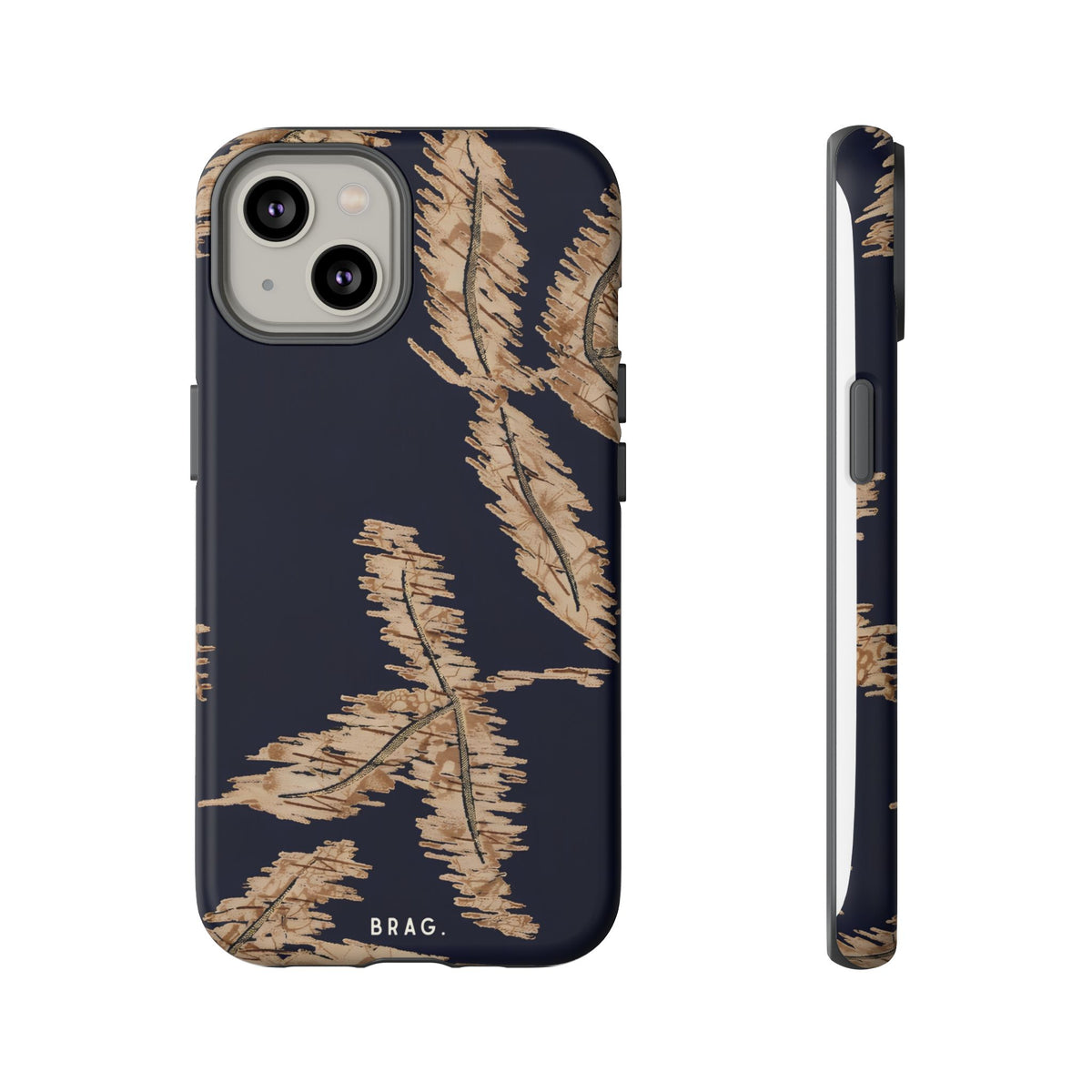 Golden Fern Tough Phone Case – Shockproof Protective iPhone Cover