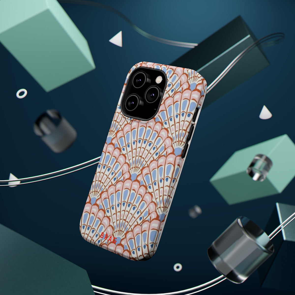 Seashell Soiree Magnetic Impact-Resistant Phone Case