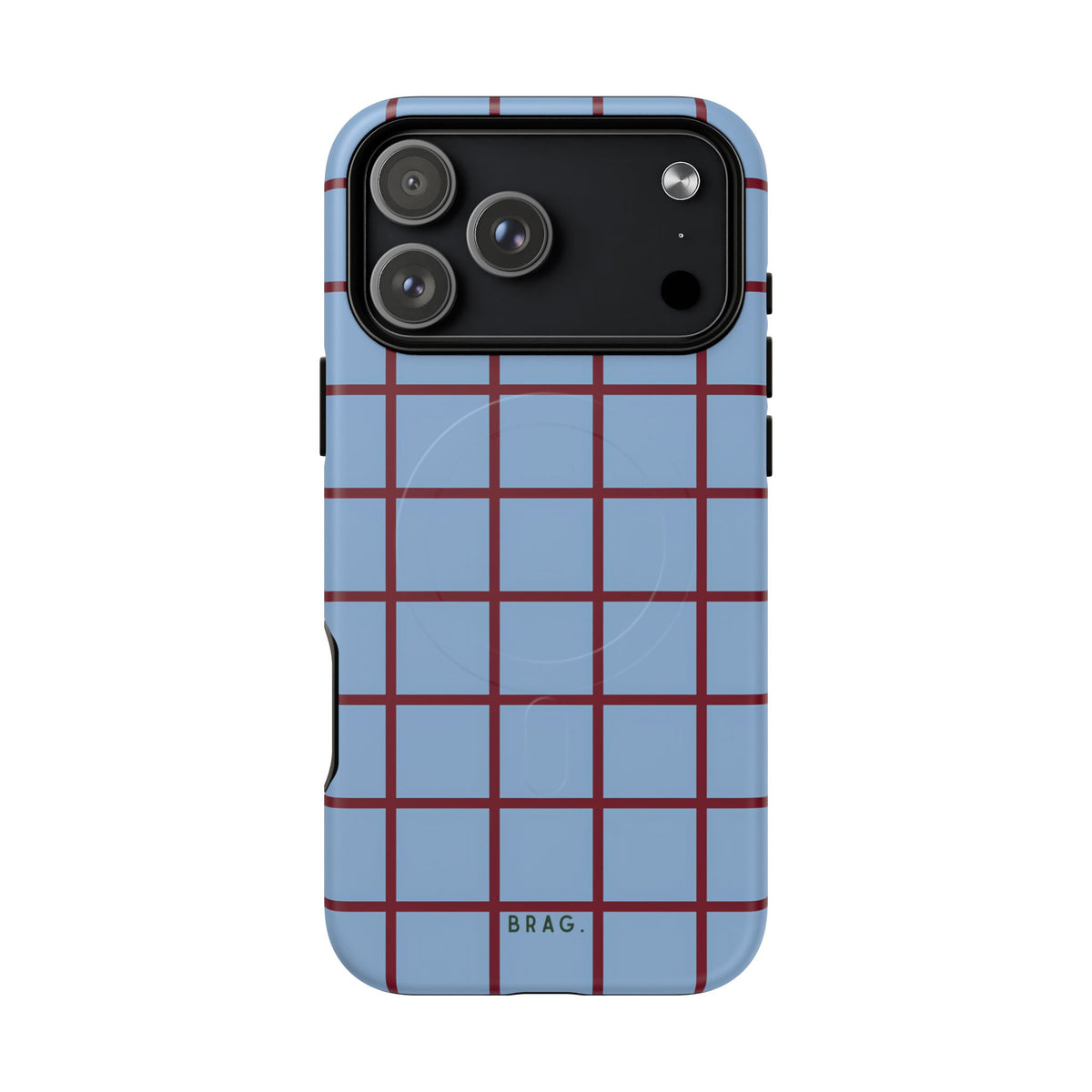 Checkerboard Romance MagSafe Tough Phone Case — Magnetic Protective Cover