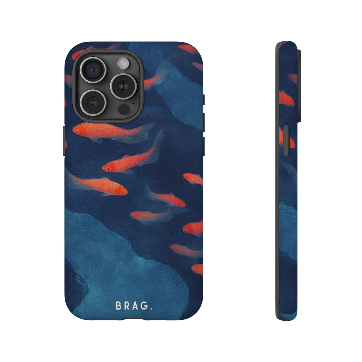 Midnight Swim Tough Phone Case – Shockproof Protective iPhone Cover