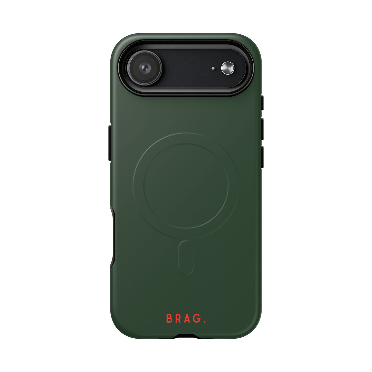 Brag Green MagSafe Tough Phone Case — Magnetic Protective Cover