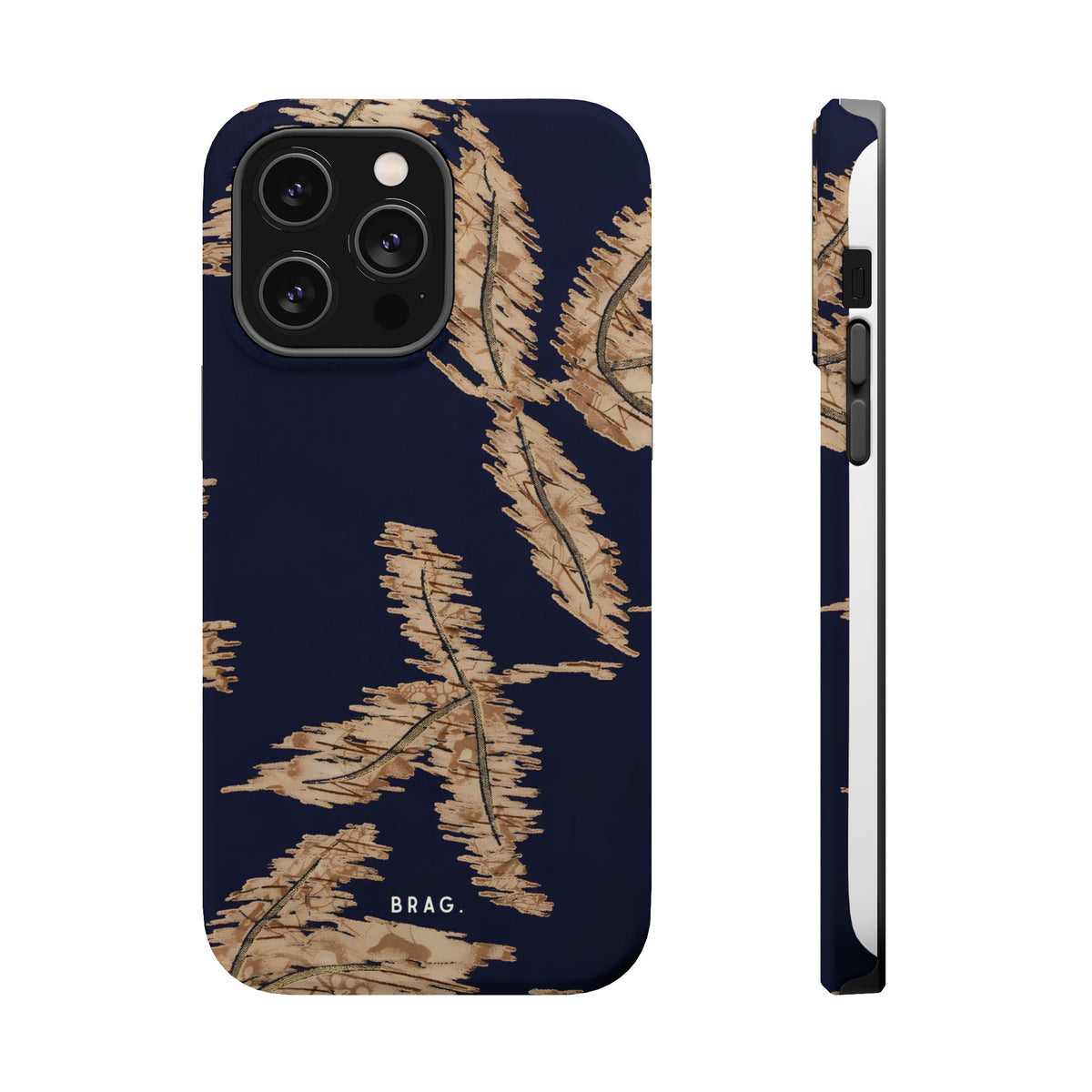 Golden Fern Magnetic Impact-Resistant Phone Case