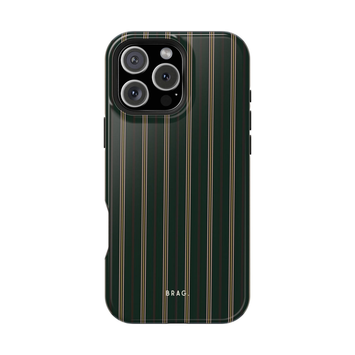 Vintage Pinstripe Magnetic Impact-Resistant Phone Case
