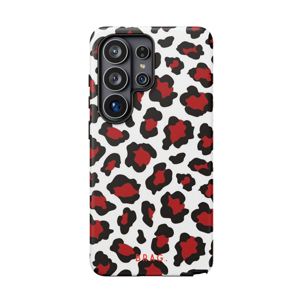 Leopard Kiss Tough Phone Case – Shockproof Protective iPhone Cover