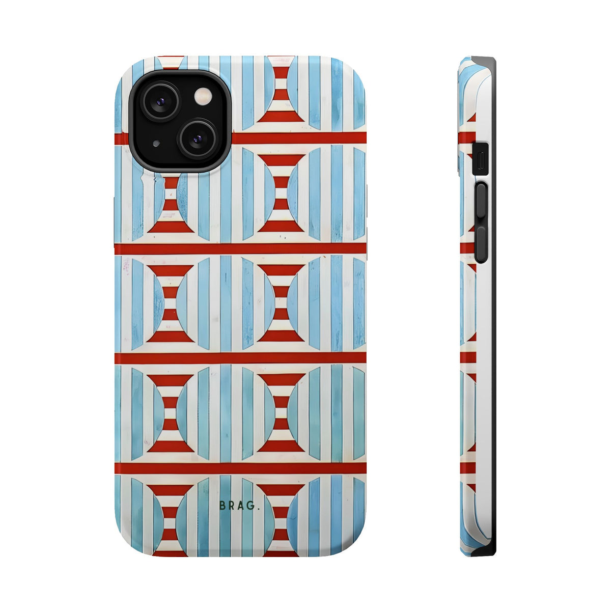 Riviera Stripe Magnetic Impact-Resistant Phone Case