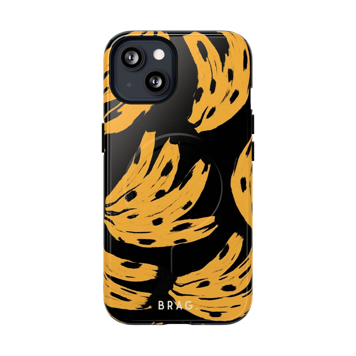Banana Split MagSafe Tough Phone Case — Magnetic Protective Cover