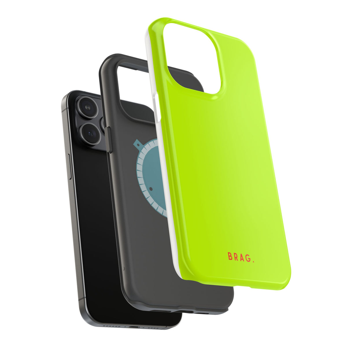 Brag Neon Magnetic Impact-Resistant Phone Case