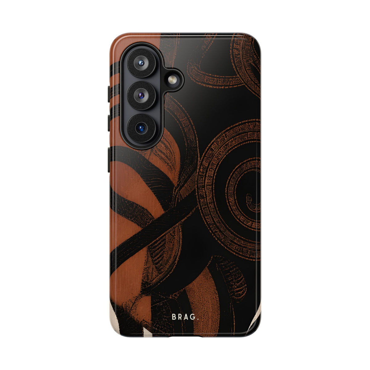 Mighnight Spiral Tough Phone Case – Shockproof Protective iPhone Cover