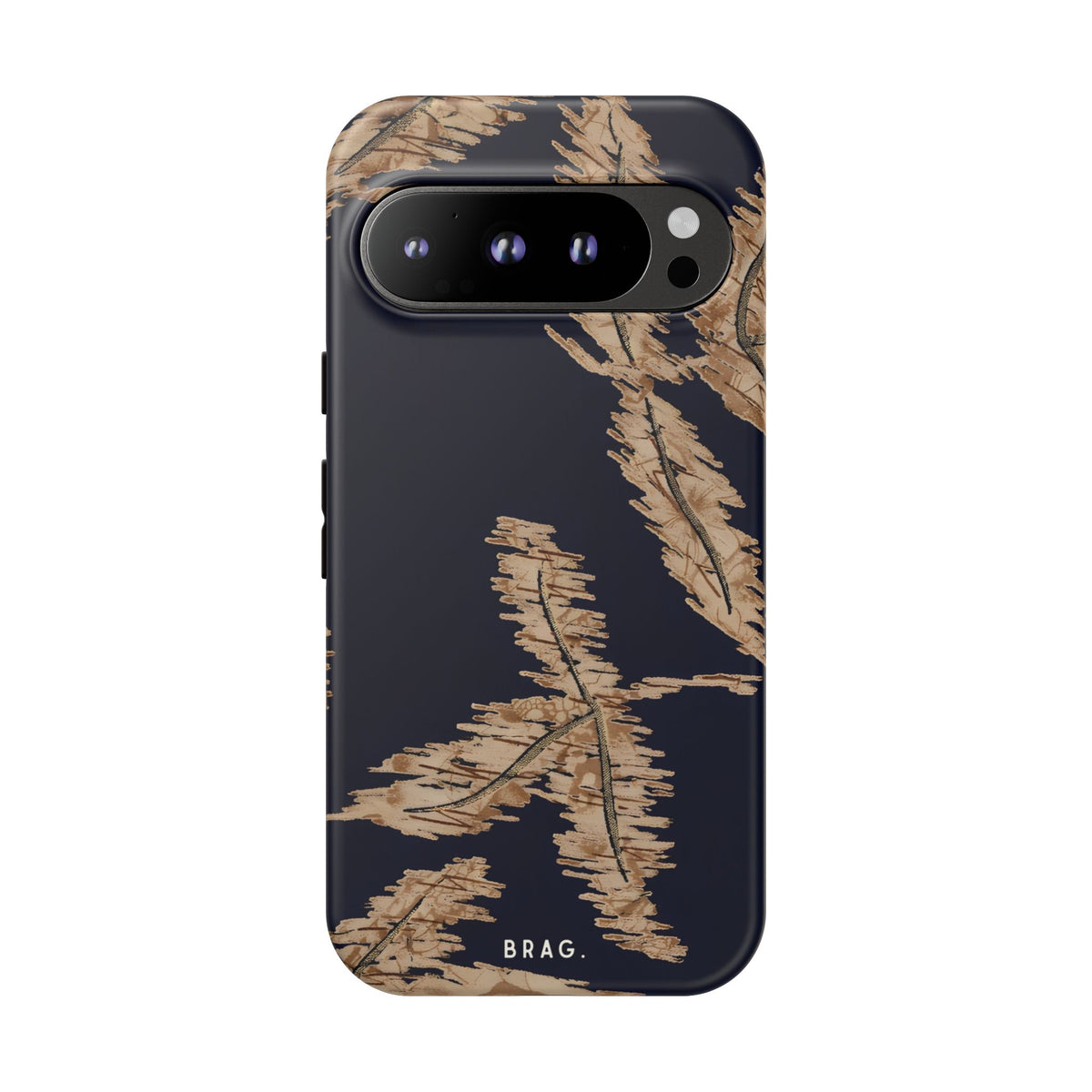 Golden Fern Tough Phone Case – Shockproof Protective iPhone Cover
