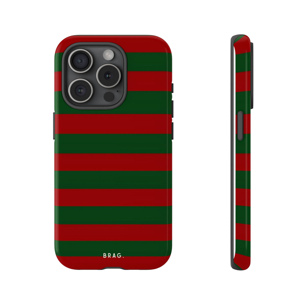 Racing Green Tough Phone Case – Shockproof Protective iPhone Cover