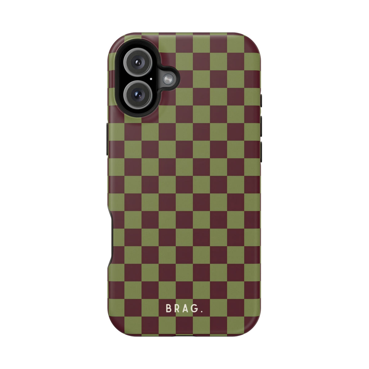 Lucky Check Magnetic Impact-Resistant Phone Case