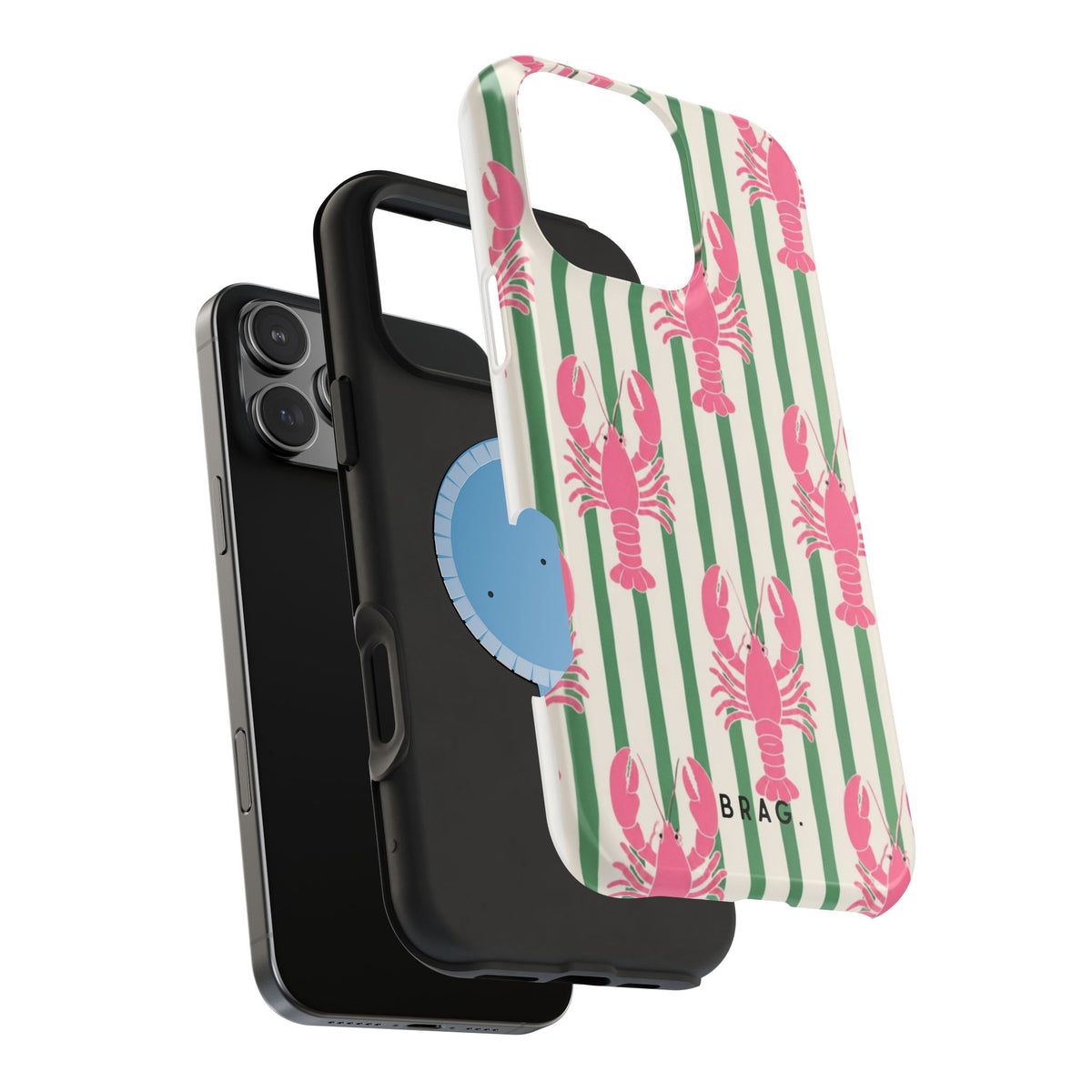 Pink catch Magnetic Impact-Resistant Phone Case