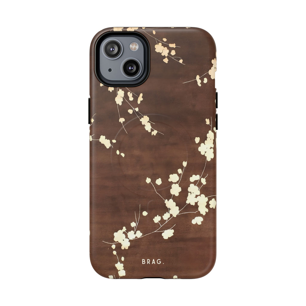 Blossom Trail MagSafe Tough Phone Case — Magnetic Protective Cover