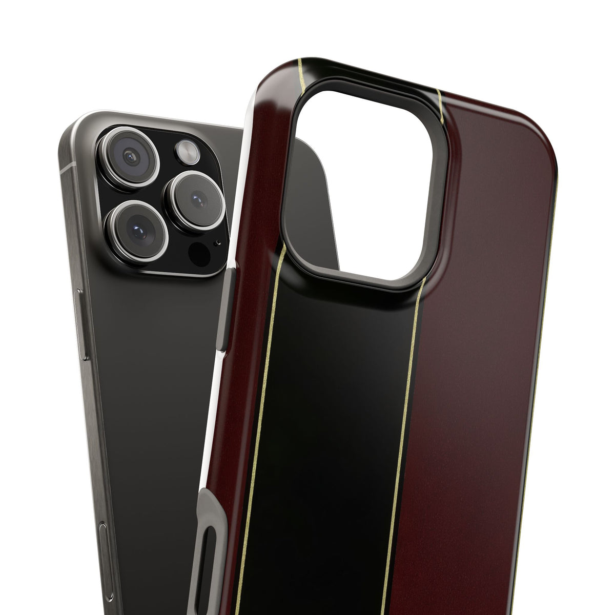 Fine Line Magnetic Impact-Resistant Phone Case