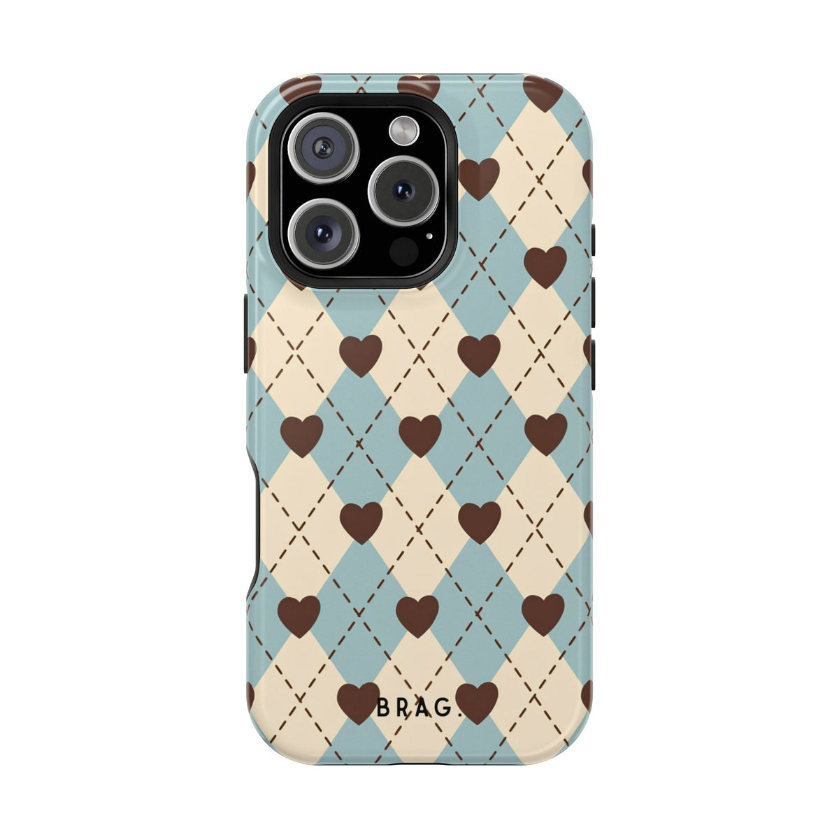 Sweetheart Plaid Magnetic Impact-Resistant Phone Case