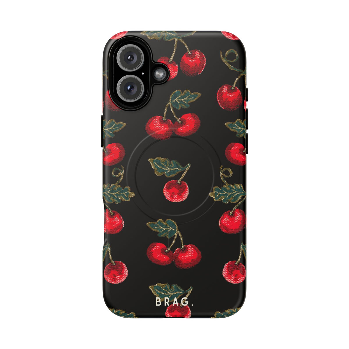Cherry Bomb MagSafe Tough Phone Case — Magnetic Protective Cover