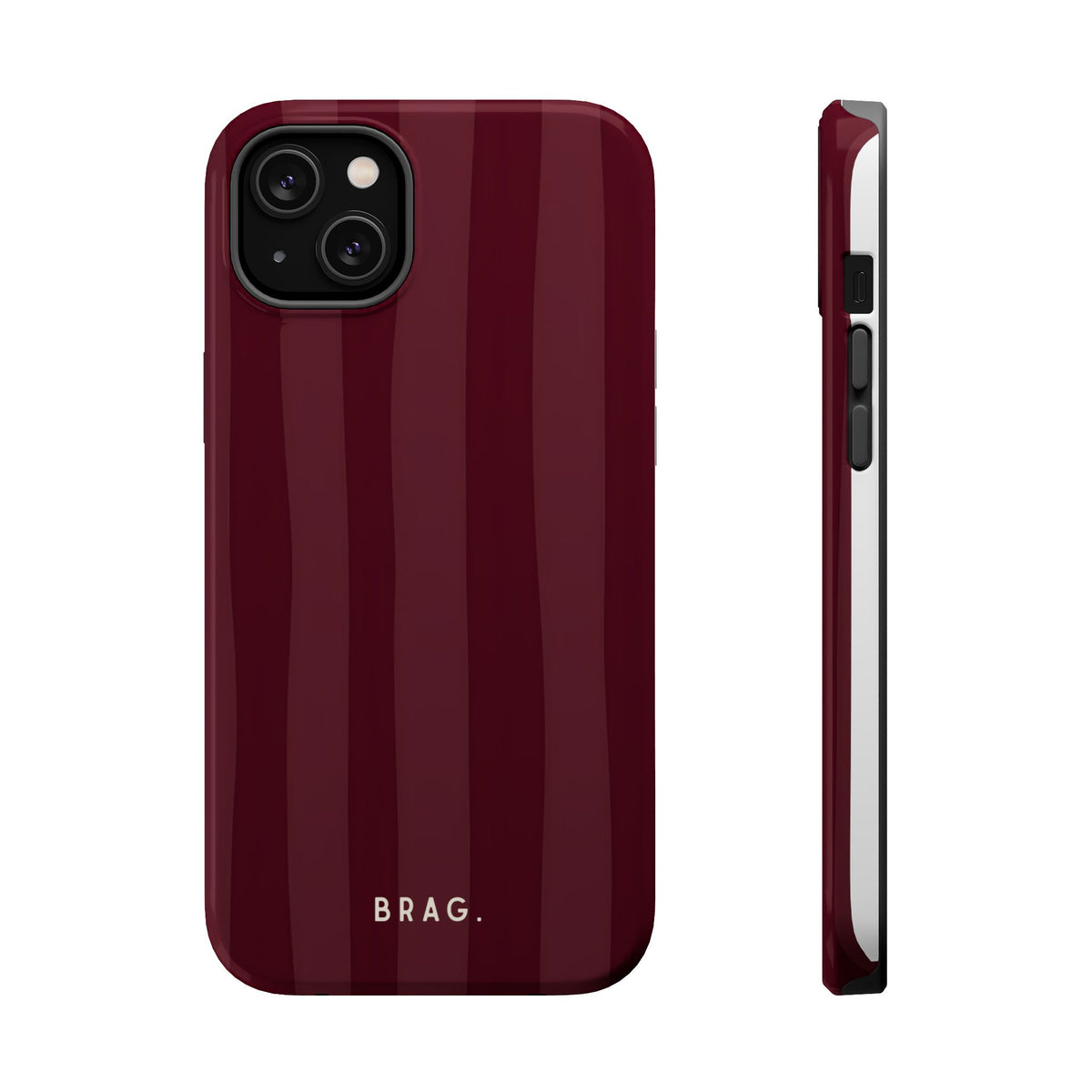 Dark Cherry Magnetic Impact-Resistant Phone Case