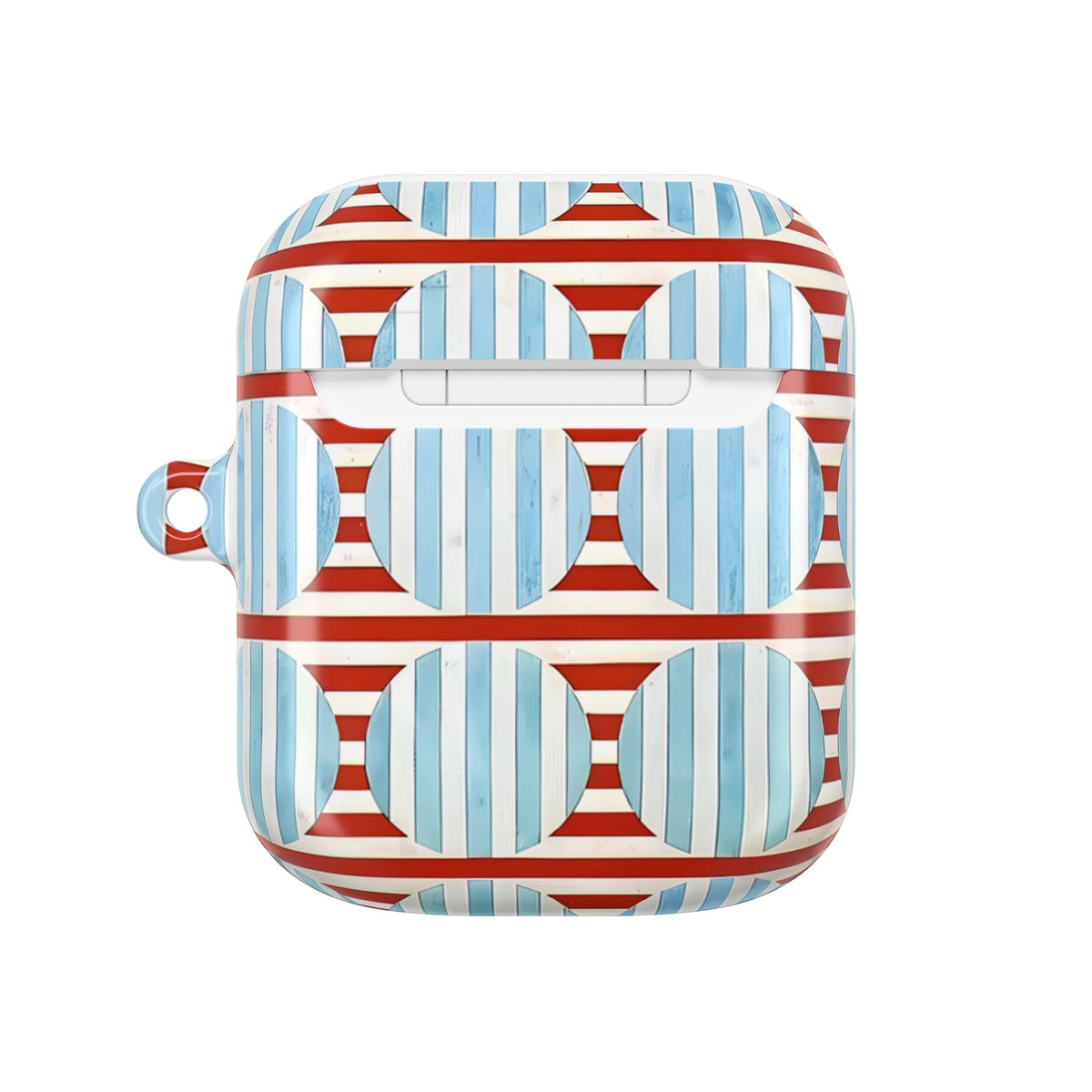 Riviera Stripe AirPod Case – Slim Protective Charging Case