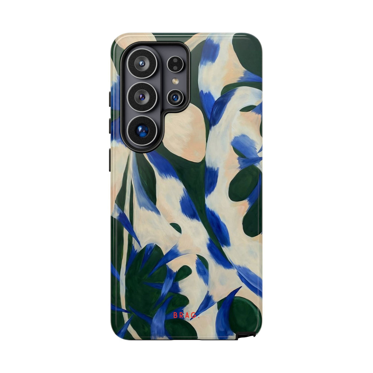 Blue Garden Tough Phone Case – Shockproof Protective iPhone Cover