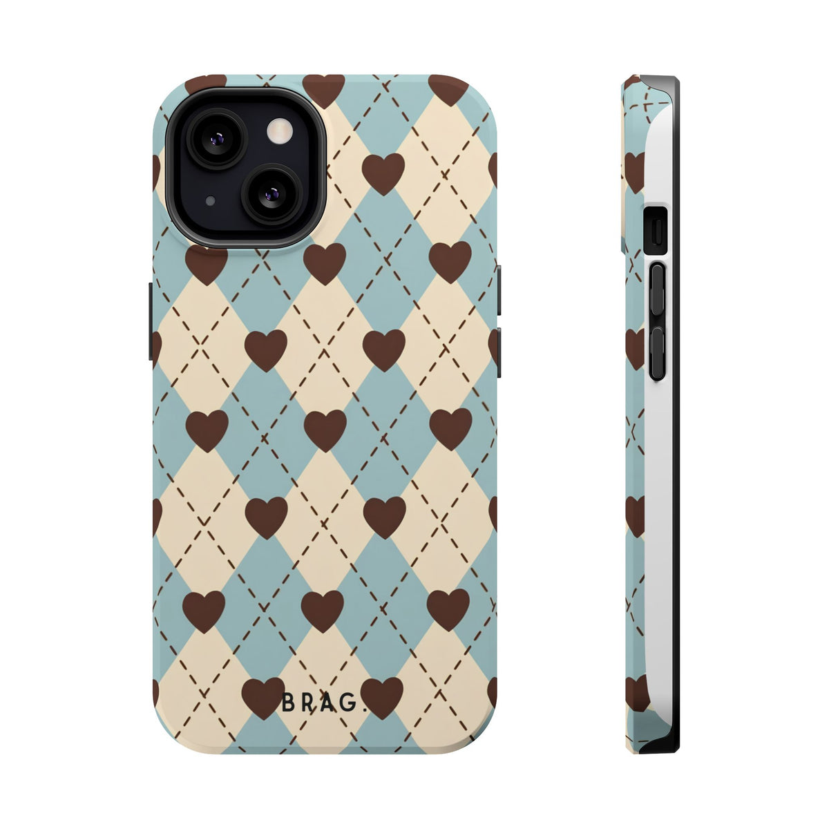 Sweetheart Plaid Magnetic Impact-Resistant Phone Case