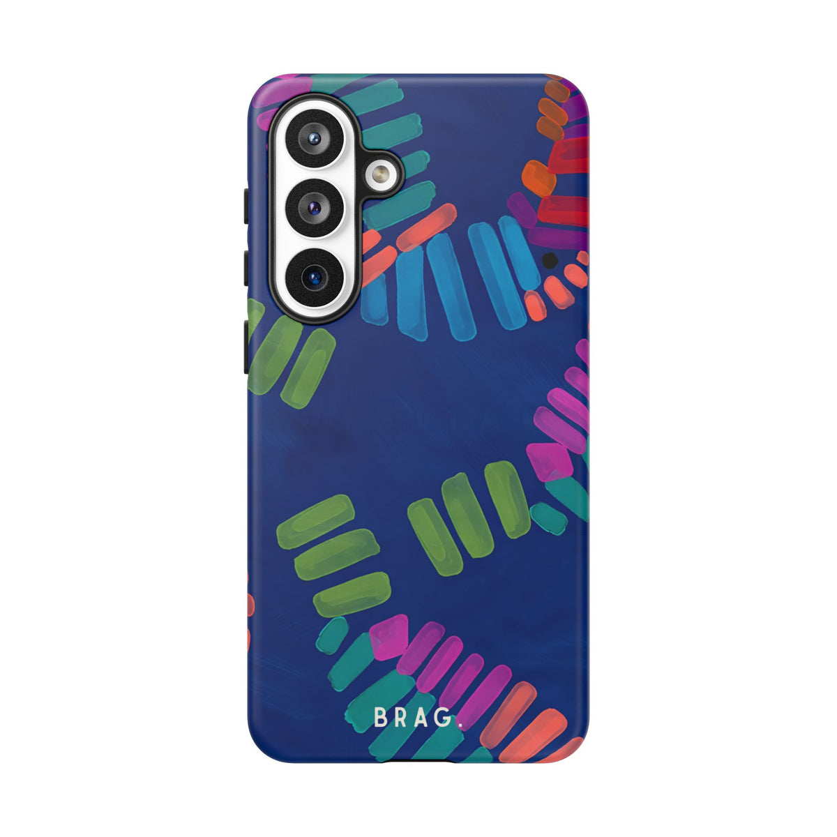 Blue Palm Tough Phone Case – Shockproof Protective iPhone Cover