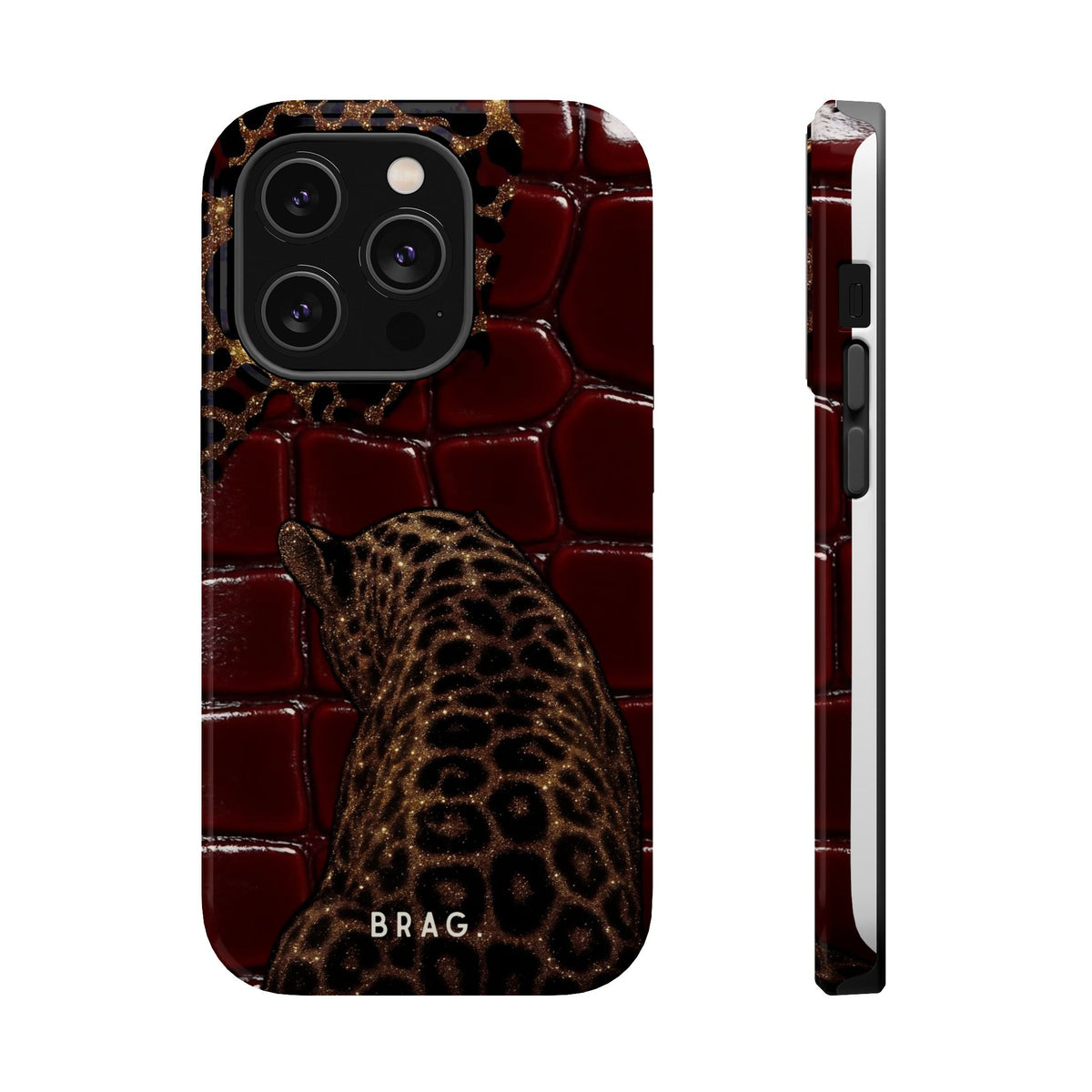 Leopard Lounge Magnetic Impact-Resistant Phone Case