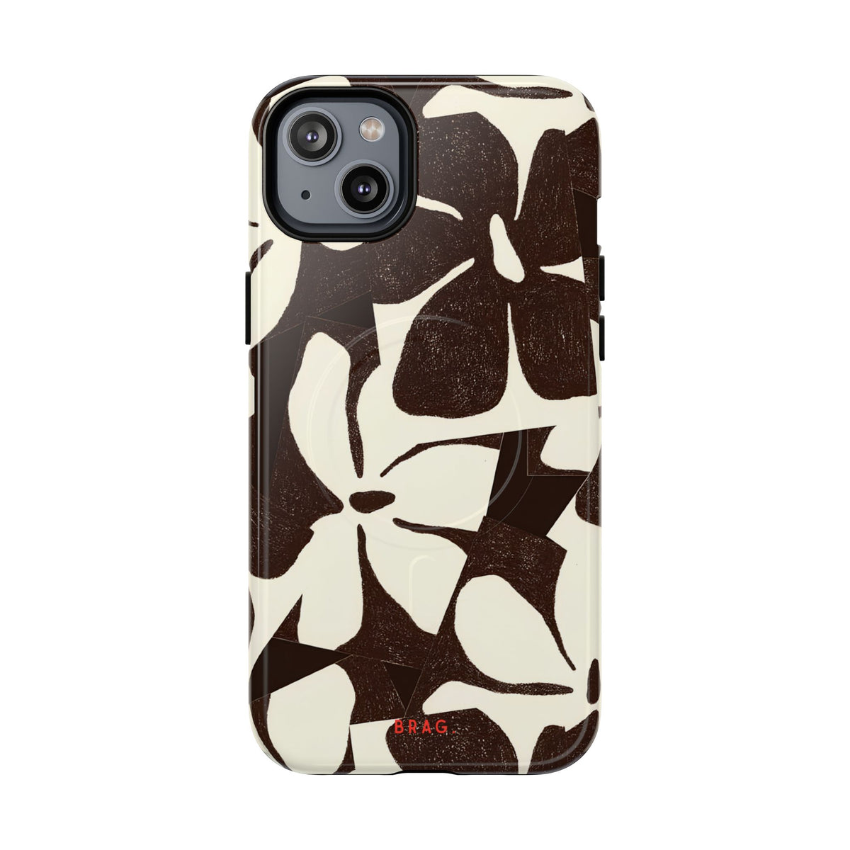 Botanical Sktech MagSafe Tough Phone Case — Magnetic Protective Cover