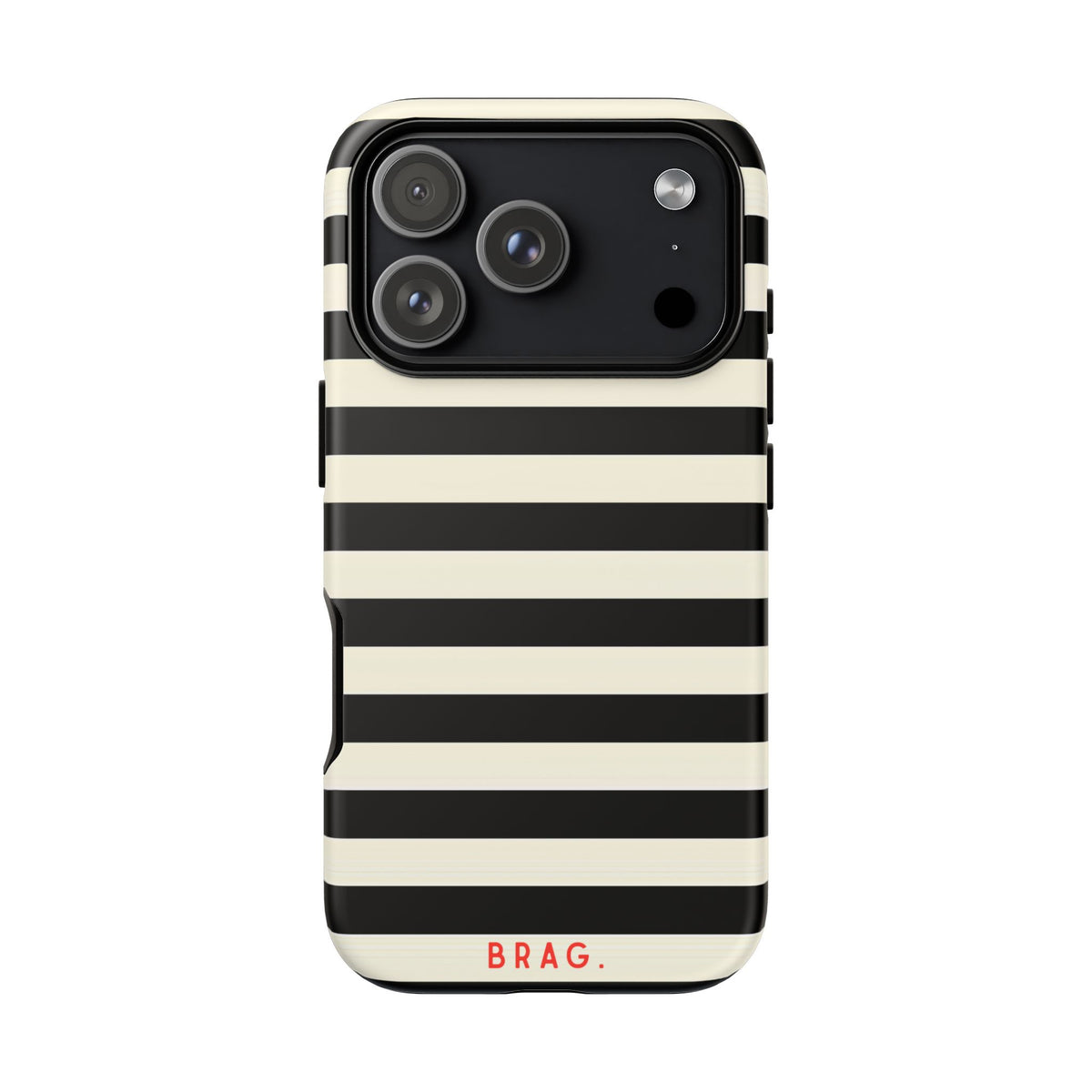 High Black Tough Phone Case – Shockproof Protective iPhone Cover