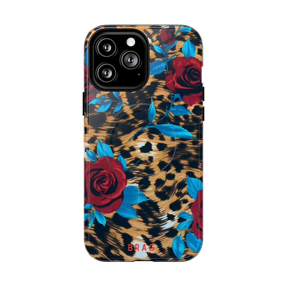 Wild Rose MagSafe Tough Phone Case — Magnetic Protective Cover