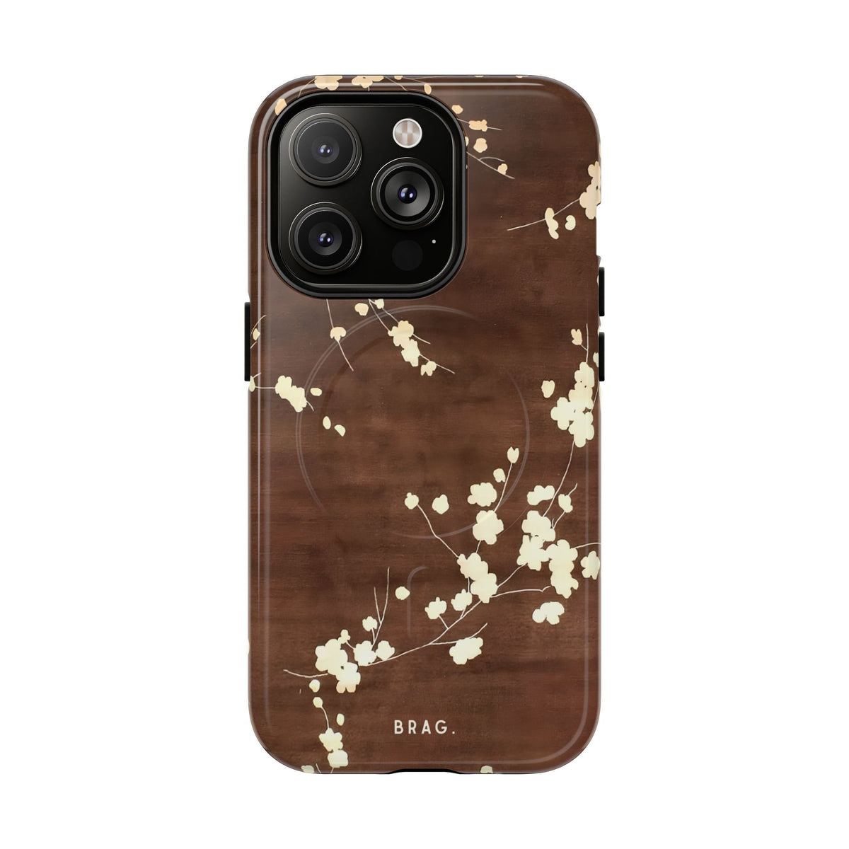 Blossom Trail MagSafe Tough Phone Case — Magnetic Protective Cover