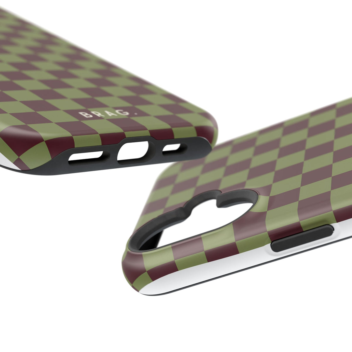 Lucky Check Magnetic Impact-Resistant Phone Case