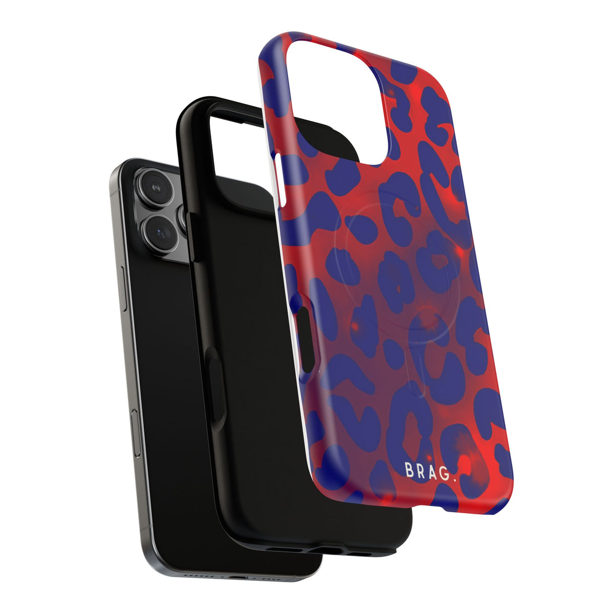 Electric Blue MagSafe Tough Phone Case — Magnetic Protective Cover