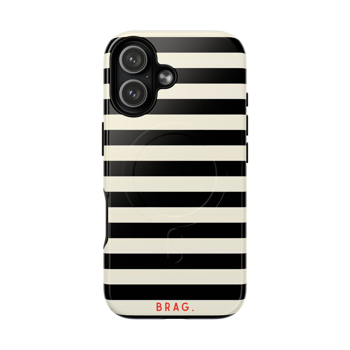 High Black MagSafe Tough Phone Case — Magnetic Protective Cover