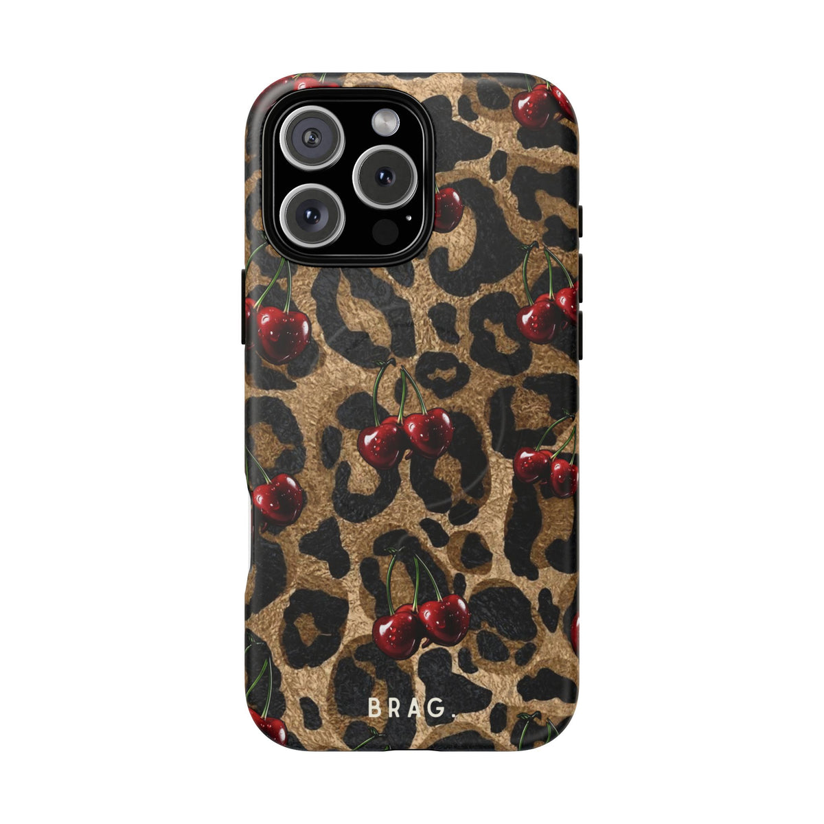 Cherry Hunter MagSafe Tough Phone Case — Magnetic Protective Cover